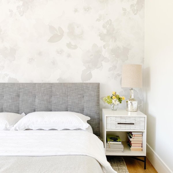 【Furniture】Wood Tiled Nightstand (20