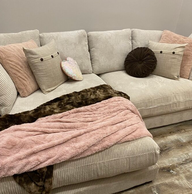 106″ Wide Reversible Sofa & Chaise