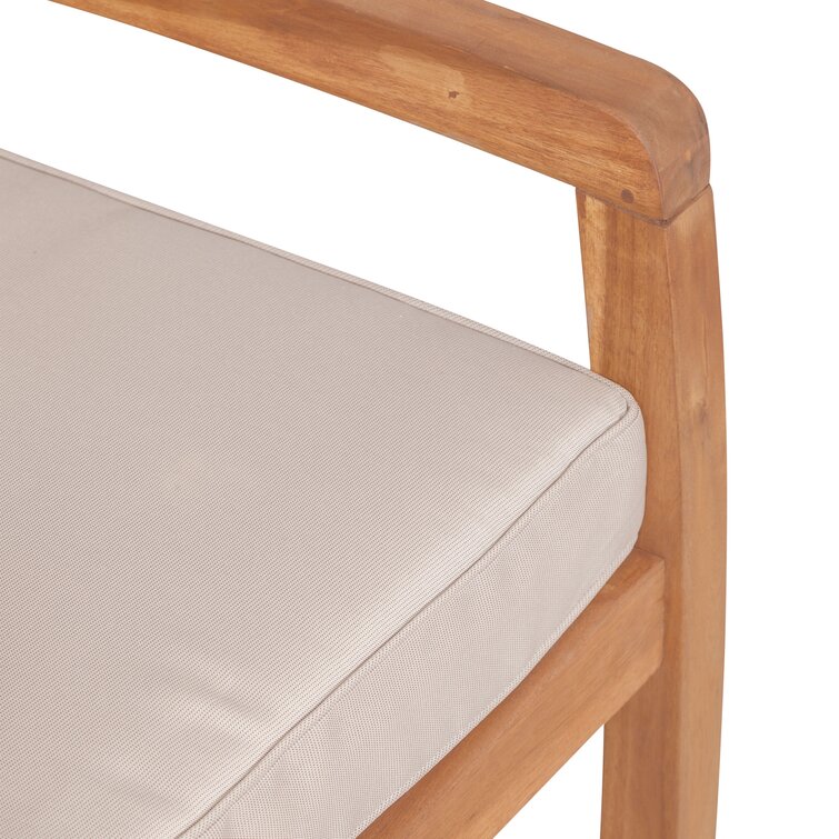 Harbison Rectangular 6 - Person 55'' Long Dining Set with Cushions