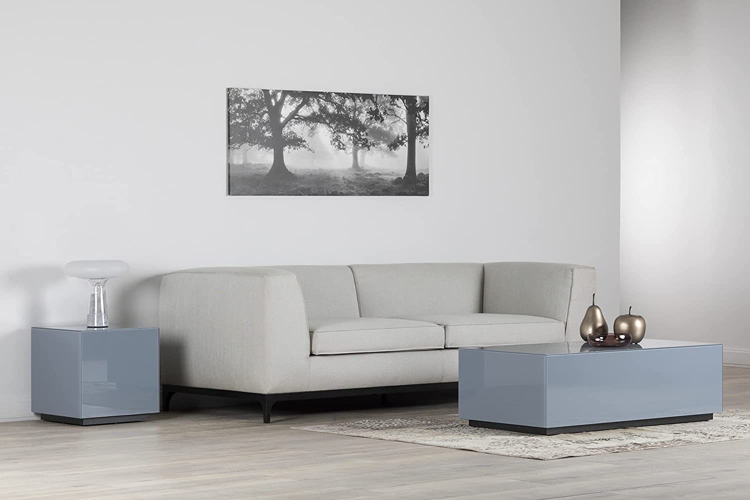 【Furniture】All Glass Coffee Table/Center Table