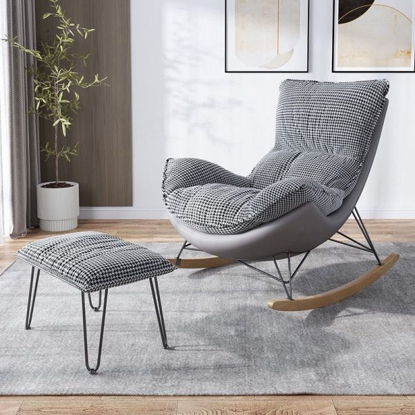 Rocking chair recliner sofa