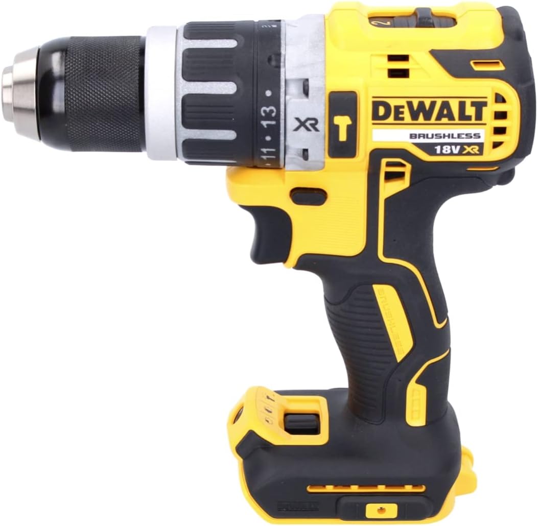 DEWALT DCD796N 18v XR Li-Ion Brushless Compact Combo Hammer + 2 Pack Waitley 18V 5.0A DCB184 Battery + Charger