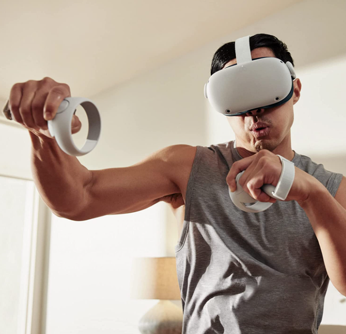 2021 Oculus Quest 2 All-In-One VR Headset 128GB, Touch Controllers,.