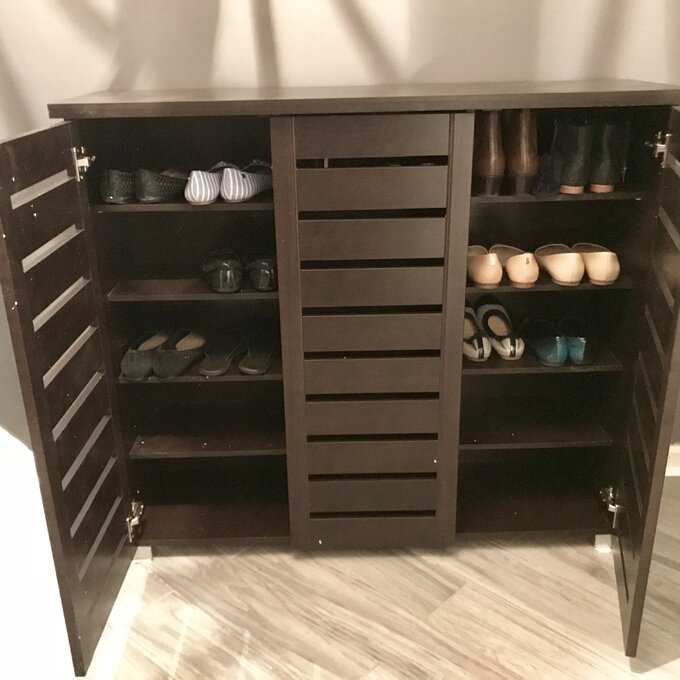 【Furniture】Gavin 20 Pair Shoe Storage Cabinet