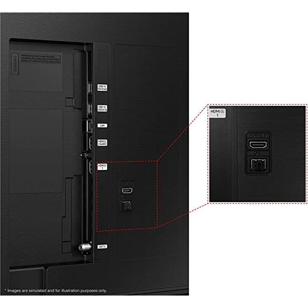 Samsung 65 QLED Q60A Series - 4K Ultra HD Dual LED Quantum HDR Smart TV with Alexa Built-in