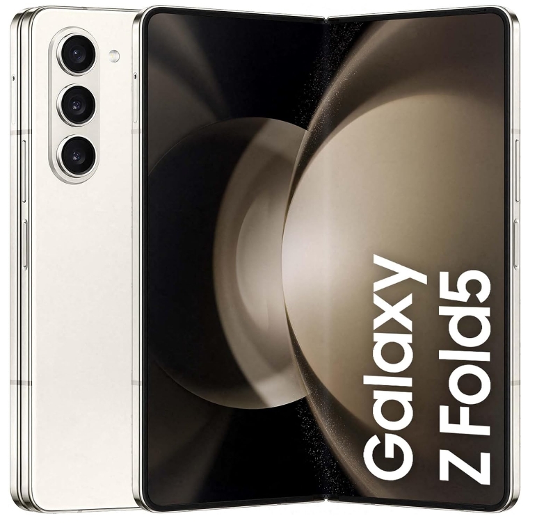 Samsung Galaxy Z Fold5, Unlocked Android Smartphone, 256GB Storage, Icy Blue, 3 Year Manufacturer Extended Warranty (UK Version)