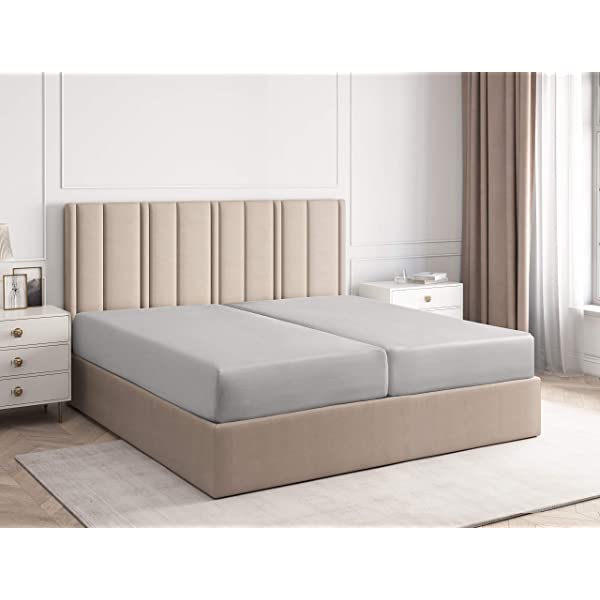 Queen Fitted Sheet - Single Fitted Deep Pocket Sheet - Fits Mattress Perfectly - Soft Wrinkle Free Sheet - 1 Fitted Sheet Only – Light Pink Queen Light Pink