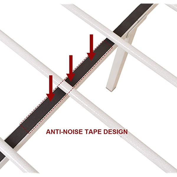 Black Metal Bed Frame Full Size with Headboard and Footboard Single Platform Mattress Base,Metal Tube and Iron-Art Bed（Full,Black） Full Black