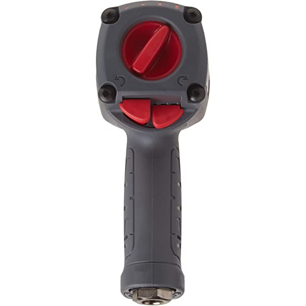 Ingersoll Rand 2235TiMAX 1/2” Drive Air Impact Wrench – Lightweight 4.6 lb Design, Powerful Torque Output Up to 1,350 ft-lbs, Titanium Hammer Case, Max Control, Gray
