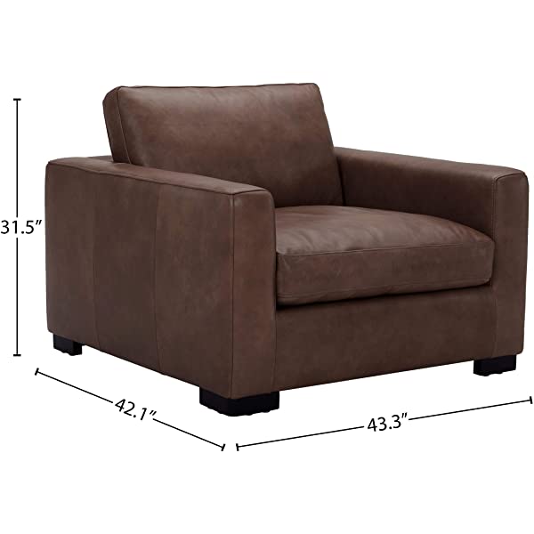 Amazon Brand - Stone & Beam Westview Extra-Deep Down-Filled Sofa Couch, 89