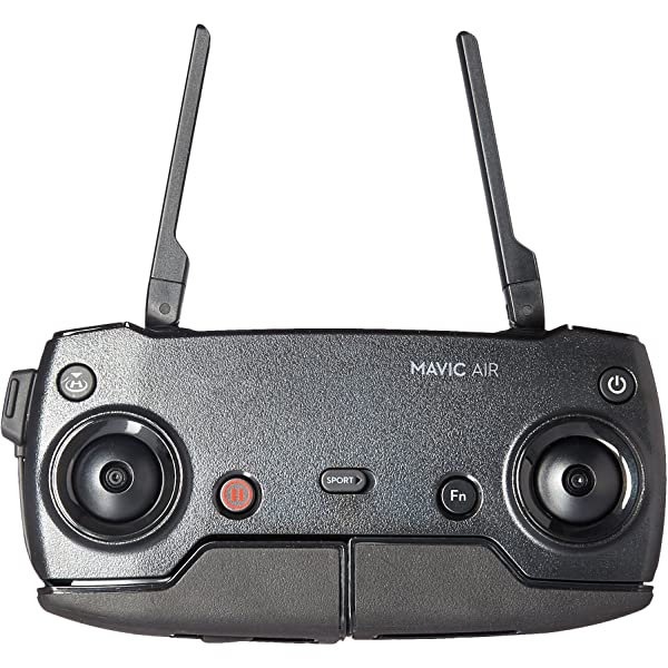 DJI Mavic Air Quadcopter with Remote Controller - Onyx Black Black Base