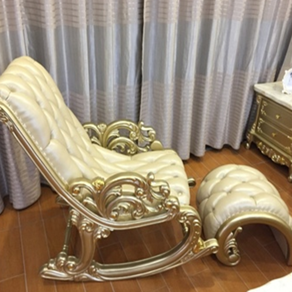 Flash furniture recliner with Ottoman | Beige leather soft swivel recliner with Ottoman footrest