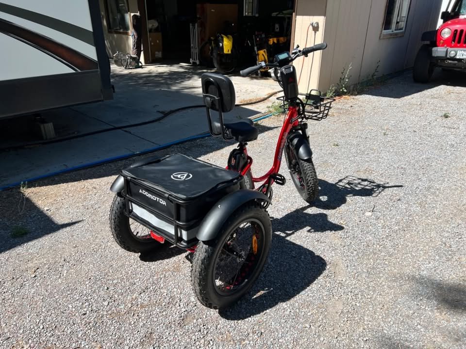 Addmotor Electric Tricycle for Adults, 85MI Long Range, 450 lbs, M330 II Electric