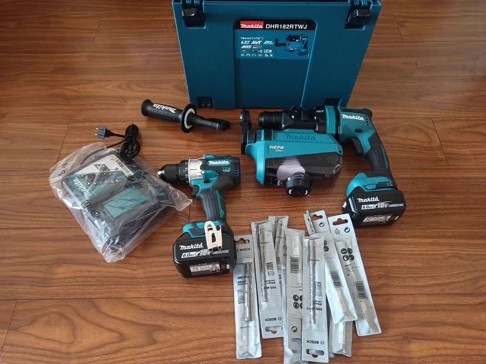 Makita XRH12Z 18V LXT 1116 AVT Rotary Hammer, Tool Oly